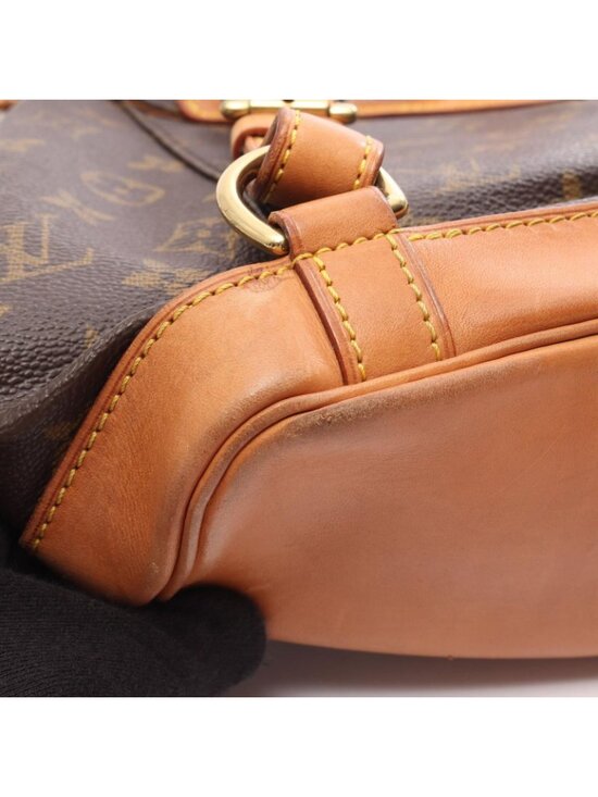 Louis Vuitton Backpack Montsouris MM Canvas Leather main image 6